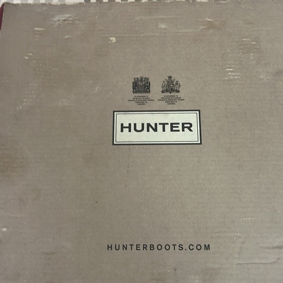Hunter Original Refined Gloss Quilt Chelsea- Dark Slate (Navy-Grey) Size 7 Boot. - Picture 7 of 9